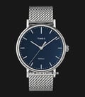 Timex Fairfield TW2T37500 INDIGLO Blue Dial Stainless Steel Strap-0