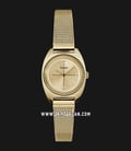 Timex TW2T37600 Milano Petite Gold Dial Gold Stainless Steel Strap-0