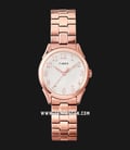Timex TW2T45600 Briarwood White Dial Rose Gold Stainless Steel Strap-0