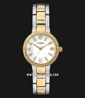Timex Classic TW2T58800 Mother of Pearl Dial Dual Tone Stainless Steel Strap-0