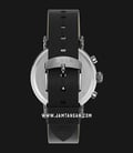 Timex Standard TW2T69100 Chronograph Men Black Dial Black Leather Strap-2