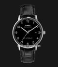 Timex Waterbury TW2T70000 Automatic Men Black Dial Black Leather Strap-0