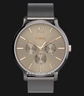 Timex Transcend TW2T74700 Taupe Dial Stainless Steel Strap-0