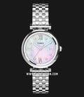 Timex Parisienne TW2T78700 Mother of Pearl Dial Stainless Steel Strap-0
