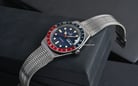 Timex Q Reissue TW2T80700 Pepsi Blue Dial Stainless Steel Strap-6