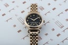 Timex Model 23 TW2T88700 Ladies Black Texture Dial Gold Stainless Steel Strap-5