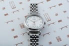 Timex Model 23 TW2T88800 Ladies Silver Texture Dial Stainless Steel Strap-5