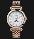 Timex Model 23 TW2T89400 Ladies Mother Of Pearl Dial Rose Gold Stainless Steel Strap-0