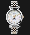 Timex Model 23 TW2T89600 Ladies Mother Of Pearl Dial Dual Tone Stainless Steel Strap-0