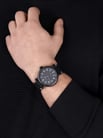 Timex Weekender TW2U03800 Indiglo Black Dial Black Leather Strap-1