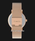 Timex Full Bloom TW2U18700 Dual Color Motif Dial Rose Gold Mesh Strap-2