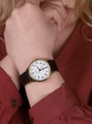 Timex Easy Reader TW2U21800 Ladies White Dial Brown Leather Strap-3