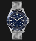 Timex Navi XL TW2U38200 Automatic Blue Dial Stainless Steel Strap-0