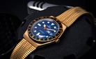 Timex Q Reissue TW2U61400 Blue Dial Gold Stainless Steel Strap-5