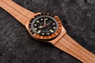 Timex Q TW2U61500 Reissue Black Dial Rose Gold Stainless Steel Strap-6