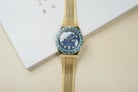 Timex Q TW2U62000 Reissue Blue Dial Gold Stainless Steel Strap-6