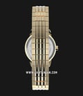 Timex Easy Reader TW2V06000 Indiglo White Dial Gold Stainless Steel Expansion Strap-2