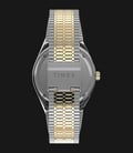Timex Q TW2V18600 Reissue Beige Dial Dual Tone Stainless Steel Strap-2