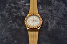 Timex Q Reissue TW2V18700 Gold Dial Gold Stainless Steel Strap-5