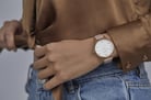 Timex Peyton TW2V23700 White Dial Pink Leather Strap-3