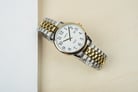 Timex Easy Reader TW2V40100 Indiglo White Dial Dual Tone Stainless Steel Strap-4