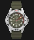 Timex Expedition TW2V40700 North Ridge Green Dial Green Silicone Strap-0