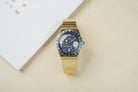 Timex Q TW2V53600 Celestial Blue Dial Gold Stainless Steel Strap-6