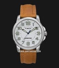 Timex TW4B16400 Expedition Field White Dial Tan Leather Strap-0