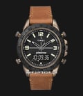 Timex TW4B17200 INDIGLO Expedition Pioneer Combo Black Dial Brown Leather Strap-0