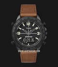  Timex Expedition TW4B17400 Men Digital Analog Dial Brown Leather Strap-0