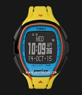 Timex Ironman Sleek TW5M00800 Chronograph Men Digital Dial Yellow Resin Strap-0