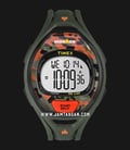 Timex Ironman Sleek TW5M01200 Chronograph Men Digital Dial Green Resin Strap-0