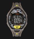 Timex Ironman Sleek TW5M01300 Chronograph Men Digital Dial Brown Resin Strap-0