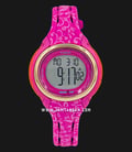 Timex Ironman Sleek TW5M03000 Ladies Digital Dial Pink Floral Resin Strap-0