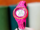 Timex Ironman Sleek TW5M03000 Ladies Digital Dial Pink Floral Resin Strap-3