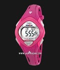 Timex Ironman Sleek TW5M09000 Ladies Digital Dial Pink Resin Strap-0