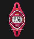 Timex Ironman Sleek TW5M10700 Ladies Digital Dial Pink Resin Strap-0