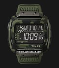 Timex Command Shock TW5M20400 Digital Dial Green Olive Rubber Strap-0