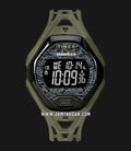 Timex Ironman TW5M23900Sleek 30 Digital Dial Green Olive Resin Strap-0