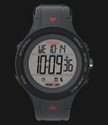 Timex Ironman TW5M48900 T200 Chronograph Digital Dial Black Silicone Strap-0