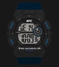 Timex UFC Striker TW5M53500 Men Digital Dial Dark Blue Rubber Strap-0