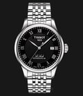 Tissot T-Classic T006.407.11.053.00 Le Locle Powermatic 80 Black Pattern Dial Stainless Steel Strap-0