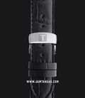 TISSOT T-Classic T006.407.16.053.00 Le Locle Powermatic 80 Black Pattern Dial Black Leather Strap-2