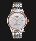 Tissot Le Locle Powermatic 80 T006.407.22.036.01 Men Silver Dial Dual Tone Stainless Steel Strap -0