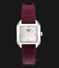 TISSOT T-Wave Round Mother of Pearl Dial Red Leather T02.1.265.71-0