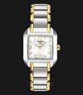 TISSOT T-Wave Mother of Pearl Dial Two Tone Stainless Steel T02.2.285.82-0