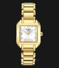 TISSOT T-Wave White Mother of Pearl Dial Gold PVD Stainless Steel T02.5.285.82-0