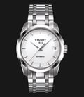 TISSOT T-Classic T035.207.11.011.00 Couturier Automatic Silver Dial Stainless Steel Strap-0