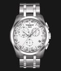 TISSOT Couturier GMT Chronograph Silver Dial Stainless Steel T035.439.11.031.00-0