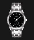 TISSOT Couturier Secret Date T035.446.11.051.01 Black Dial Stainless Steel Strap-0
